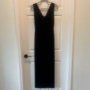 Sophisticated Navy Blue Maxi Dress Size 6